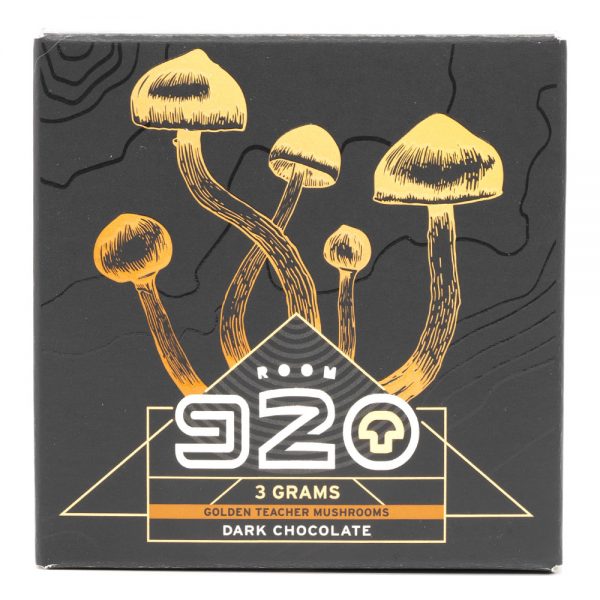Room 920 – Mushroom Chocolate Bar - Dark Chocolate - 3 Grams | Shrooms Canada