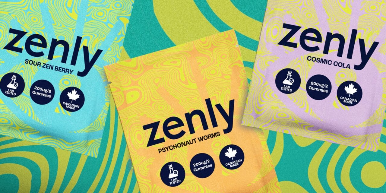 Zenly - LSD Gel Tabs - 600ug (100ug per tab) | Shrooms Canada